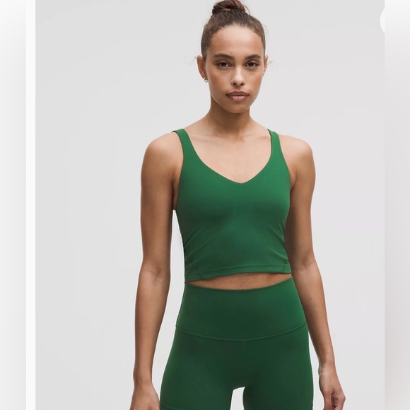 lululemon Align™ Tank Top Kelly Green Light Support, A/B Cup Size 6 - Picture 1 of 10